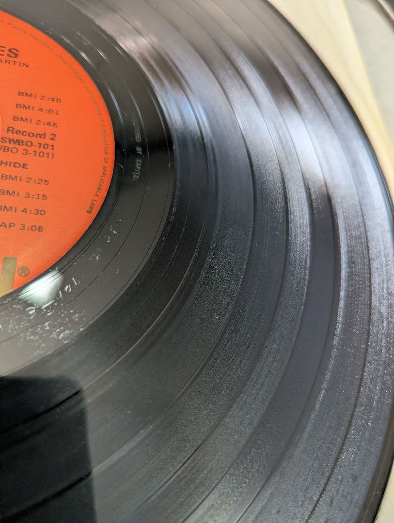 【豪華付属品完備】ビートルズ ホワイトアルバム US盤 LPレコード 2枚組