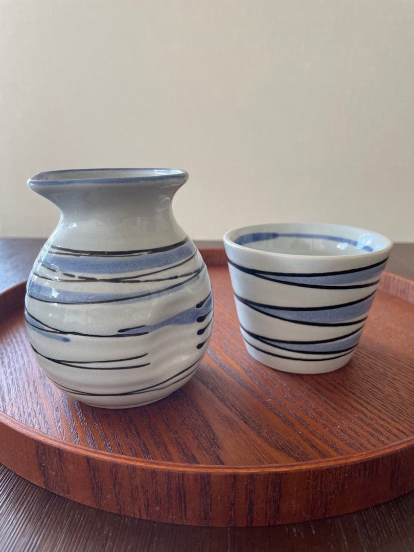 流水 2合そば徳利そば猪口薬味皿8個セット