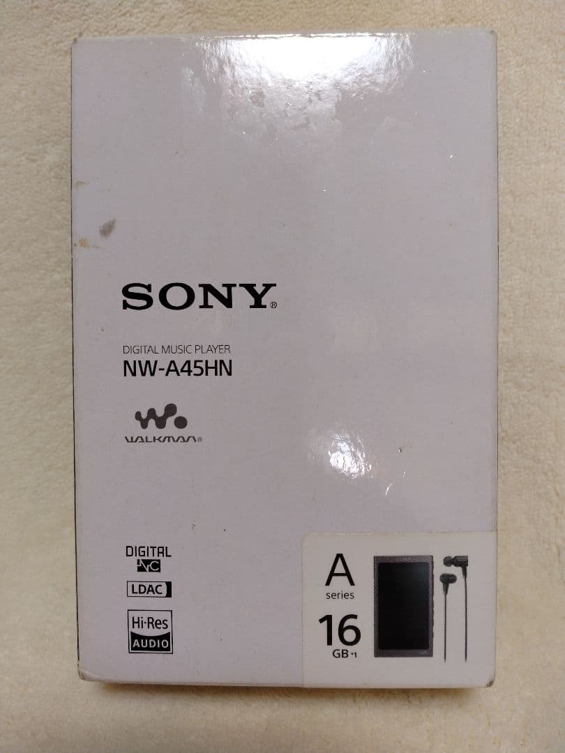断捨離中　SONY ミュージックプレーヤー　NW-A45hN