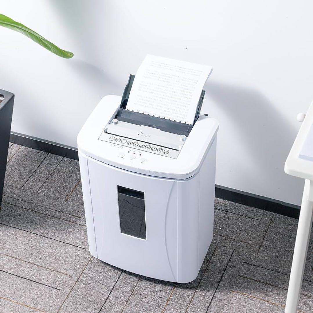 【新品未使用】プロ仕様 家庭用シュレッダー 25L 大容量 キャスター付き