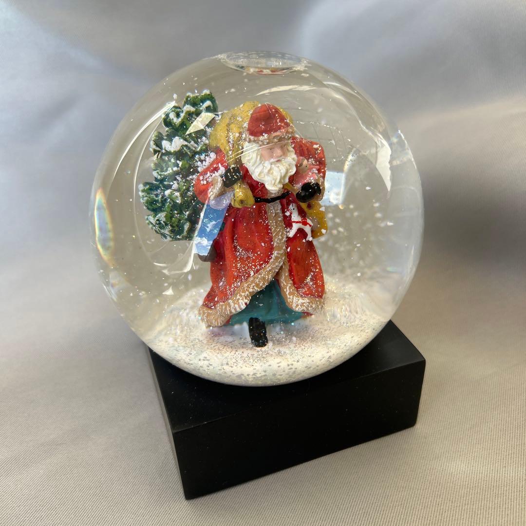 新品 クールスノーグローブ スノードーム クリスマス サンタクロース