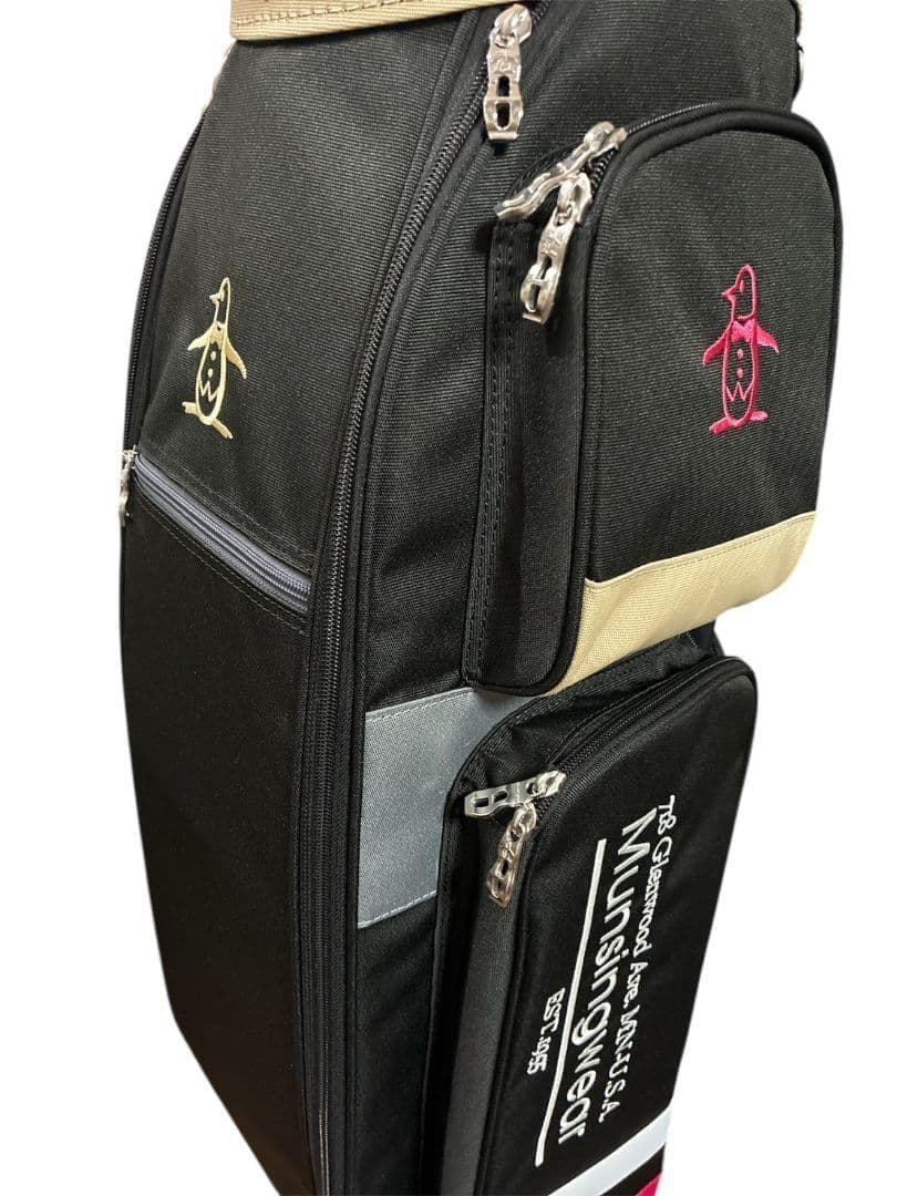 2025 秋冬モデル マンシング ゴルフ キャディバッグ MG5FCB01L