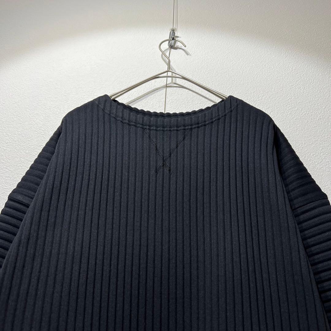 希少 24年製 ミー イッセイミヤケ 上質 プリーツ プルオーバー スウェット
