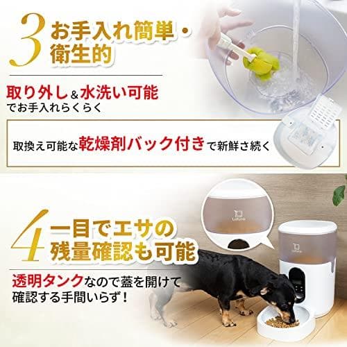 【小動物看護士監修】 自動給餌器 猫 餌 小動物用 自動餌やり機 給餌器 犬 [