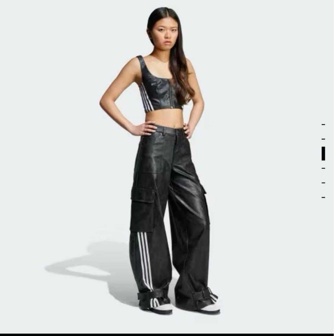 ADILENIUM シーズン 3 ビンテージ フェイクレザーパンツ　29