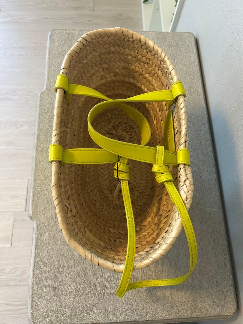 セリーヌ　かごバッグ　パニエ