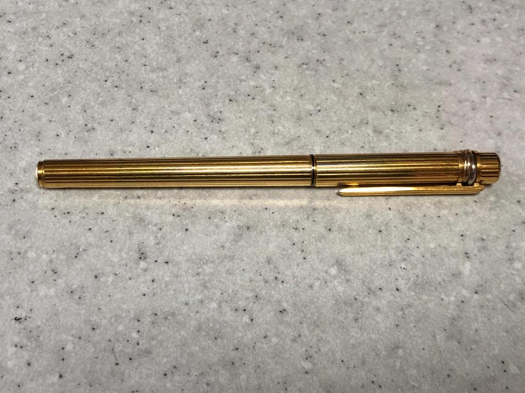 ★カルティエ ■マスト ■万年筆 ■ペン先 18K ■コンバーター ■ゴールド