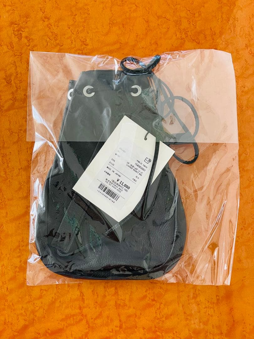 ア*マ様 サコッシュ レザー 巾着 日本製 PUBLIC TOKYO ⭐︎ ショ