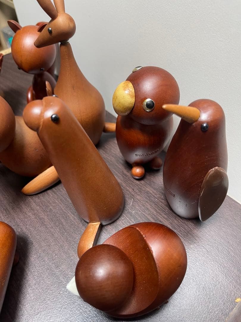 ロイヤルペット 木製 置物 オブジェ 北欧雑貨 ウッドアニマル フィギュア