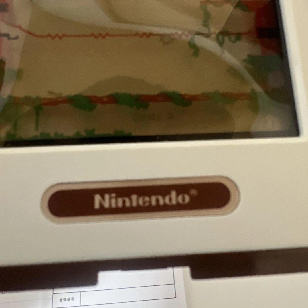 ゲーム&ウォッチ ドンキーコングII (JR-55) 本体ほぼ未使用？ 説明書