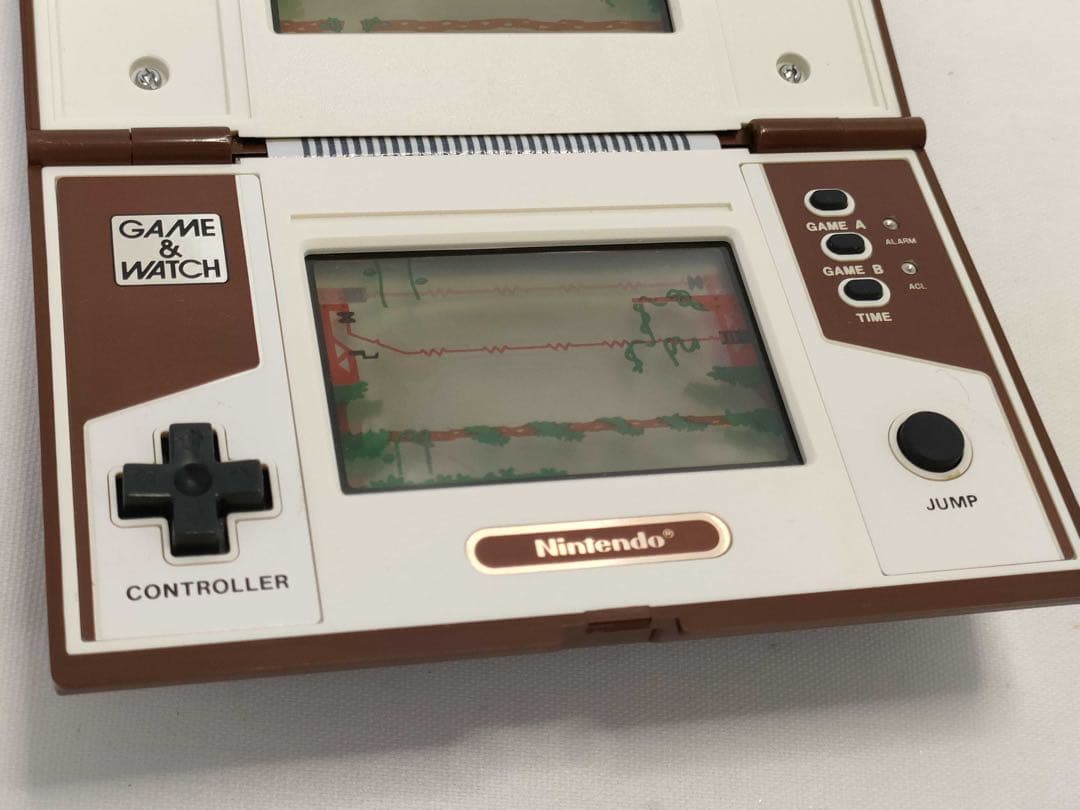ゲーム&ウォッチ ドンキーコングII (JR-55) 本体ほぼ未使用？ 説明書