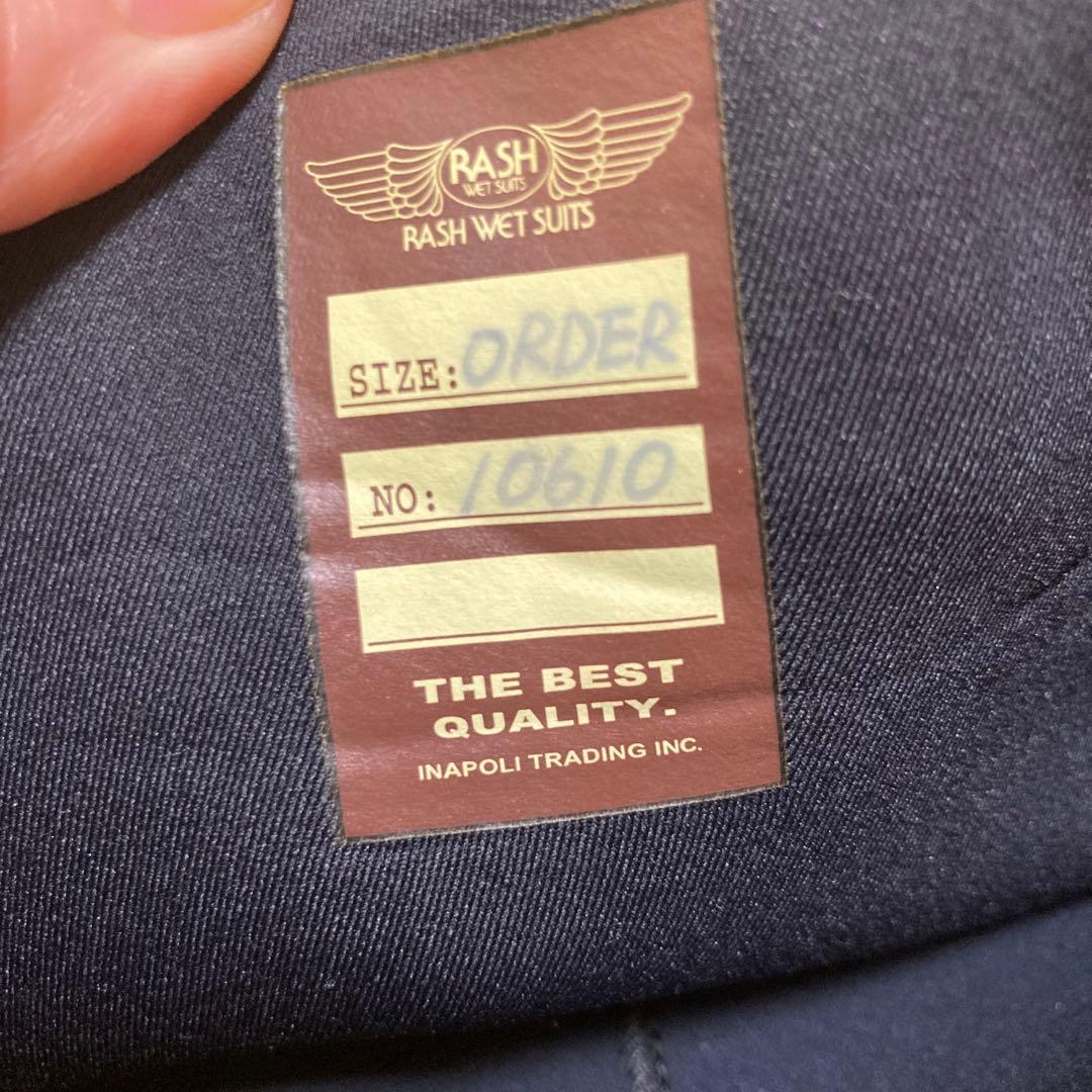 【美品】RUSH ラッシュ ウエットスーツ 3mm レディース オーダー