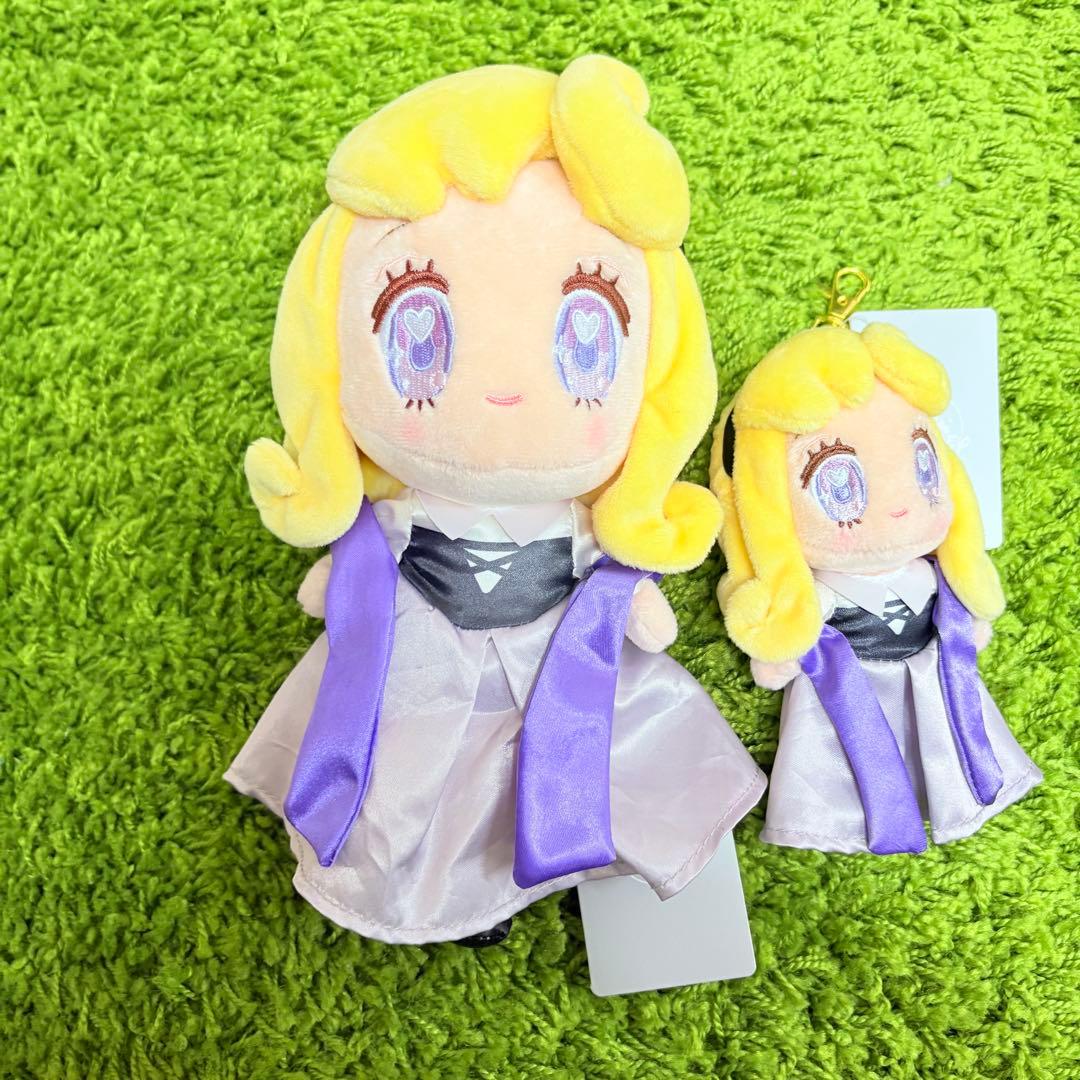 ディズニー　オーロラ姫　ぬいぐるみ&キーチェーン　tiny
