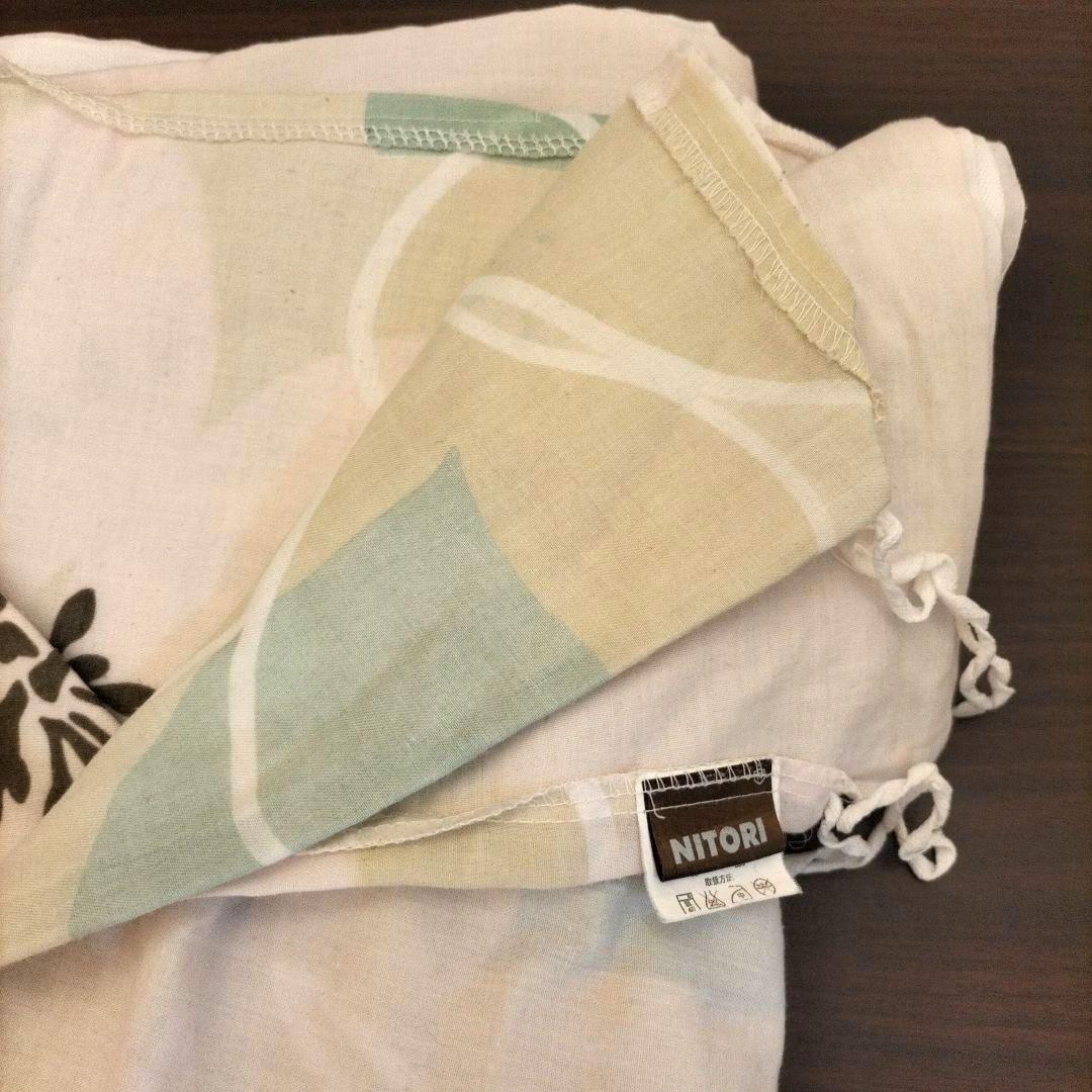 送料込 NITORI リバーシブルこたつ 本体＆専用布団＆専用カバー 3点セット