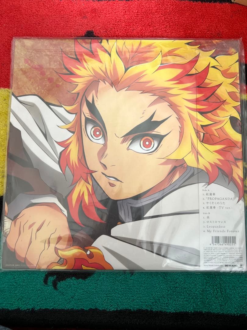 LiSA 紅蓮華/炎　完全限定生産盤　レコード