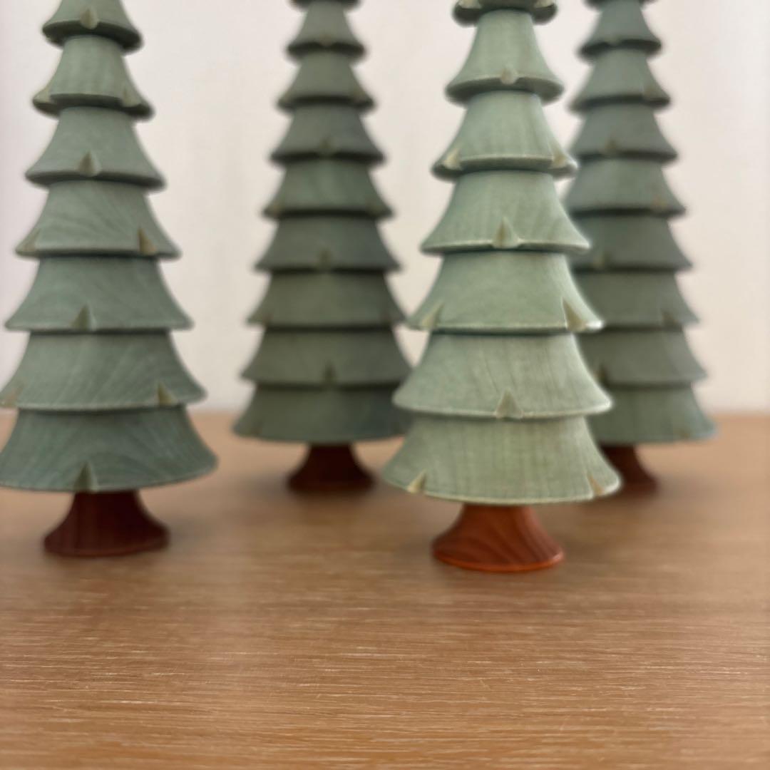 木製 ツリー　ドイツ製　4本