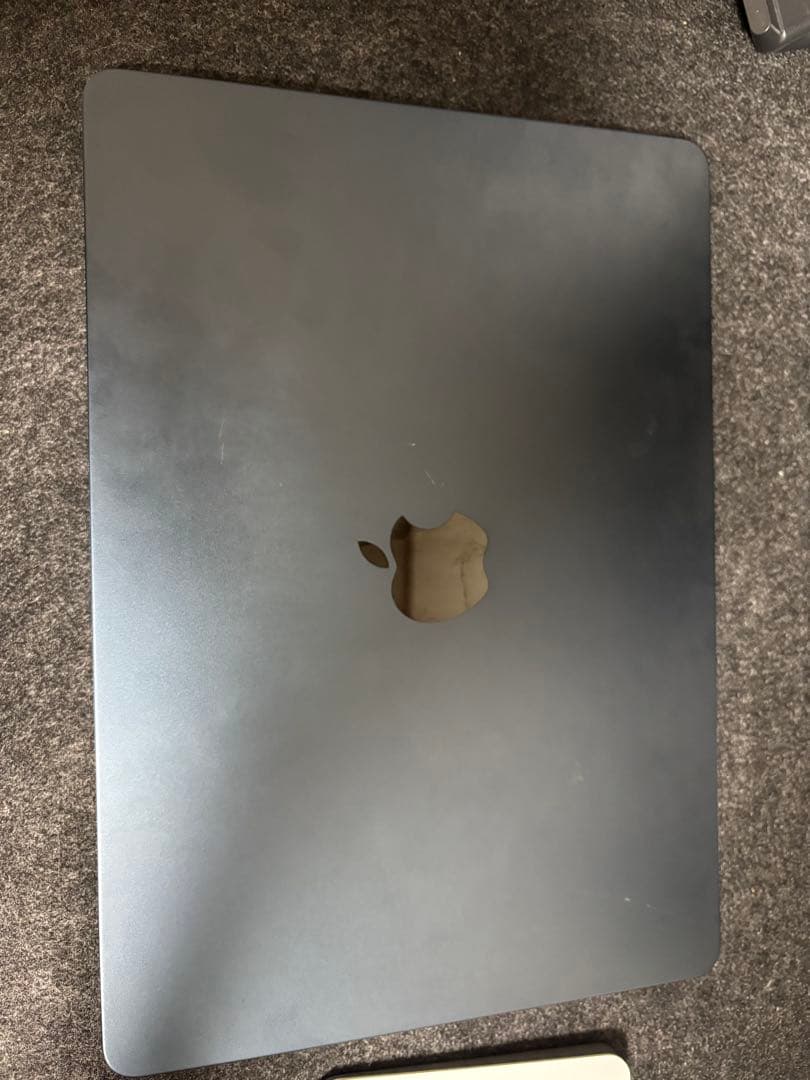 【バッテリー100%】M2 MacBookAir本体 【US配列】