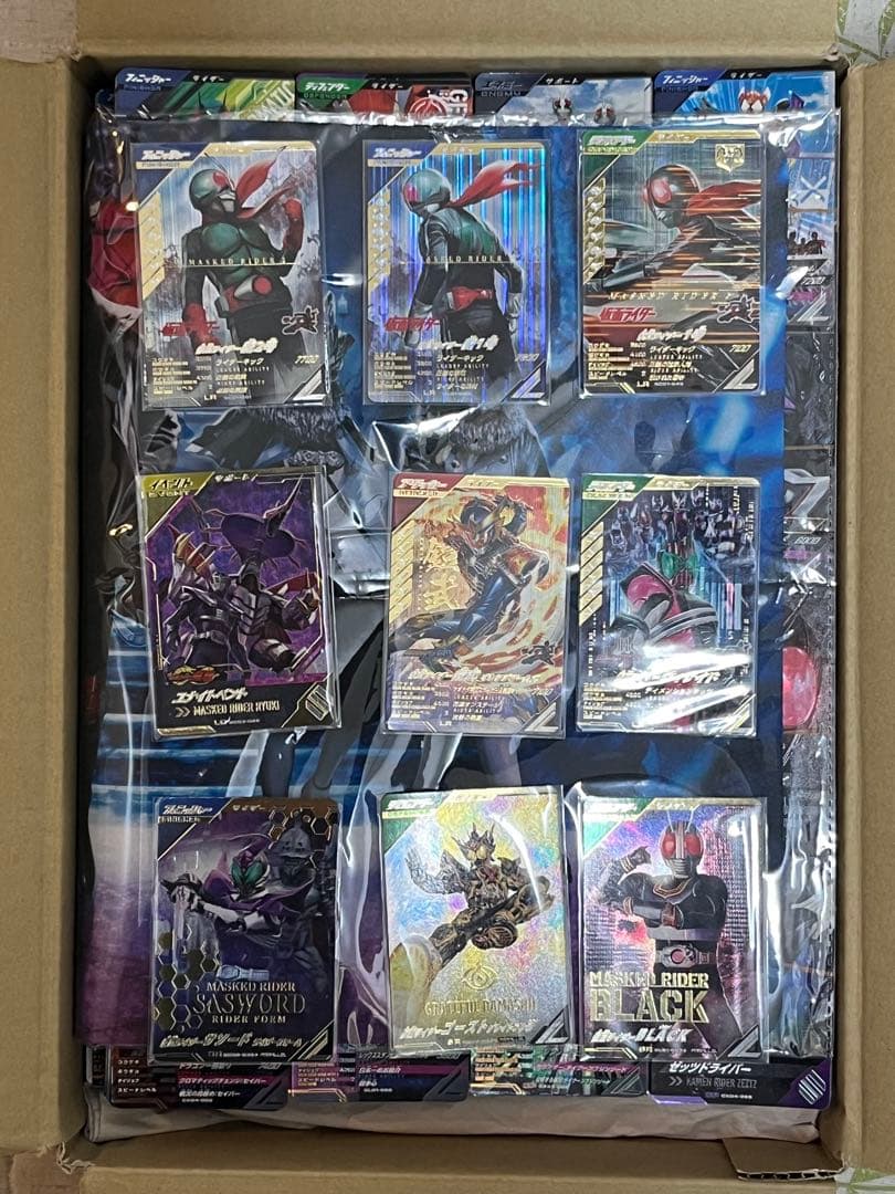 ガンバレジェンズ大量4297枚（LR6枚・他）&新品ゾルディック家プレイマット