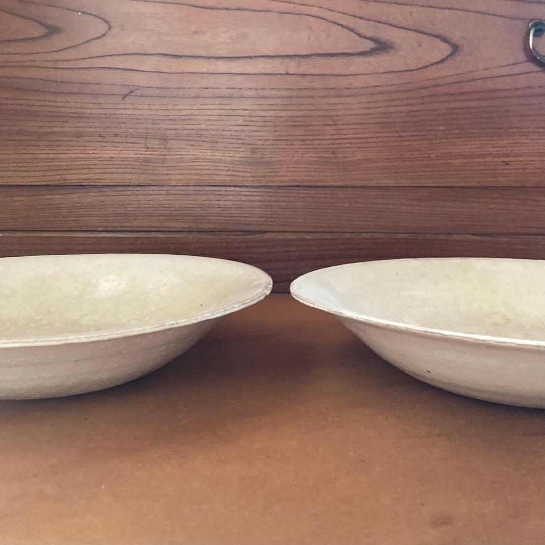 喜多村光史　粉引き　器　2個セット