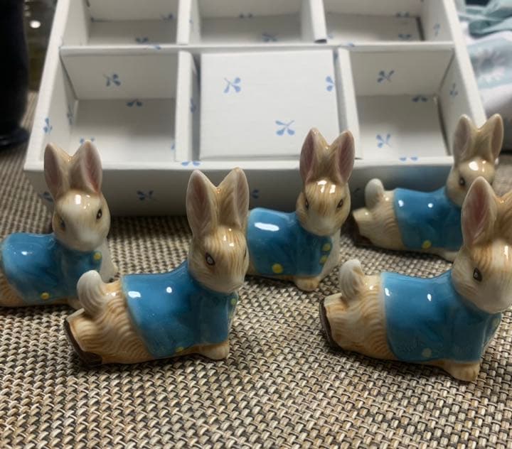 ピーターラビット箸置き