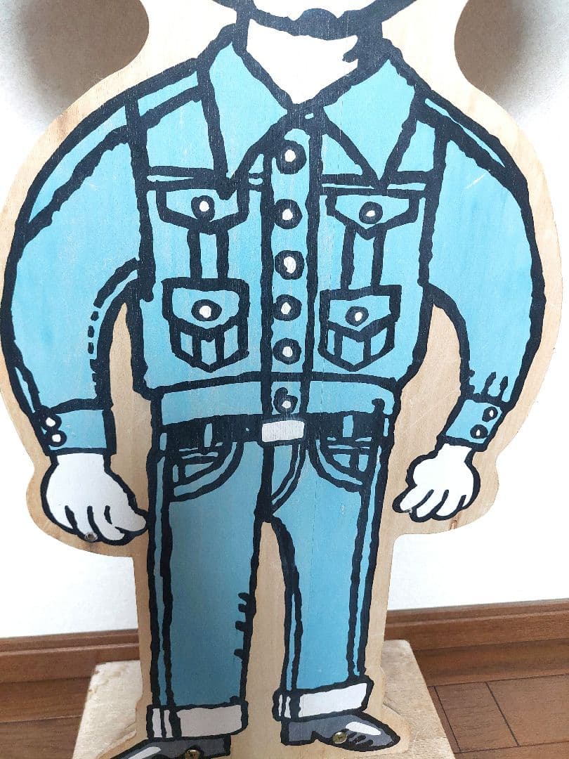 エドウィン【EDWIN 】BOYS &GIRLS 木製看板　90.5㎝　激レア