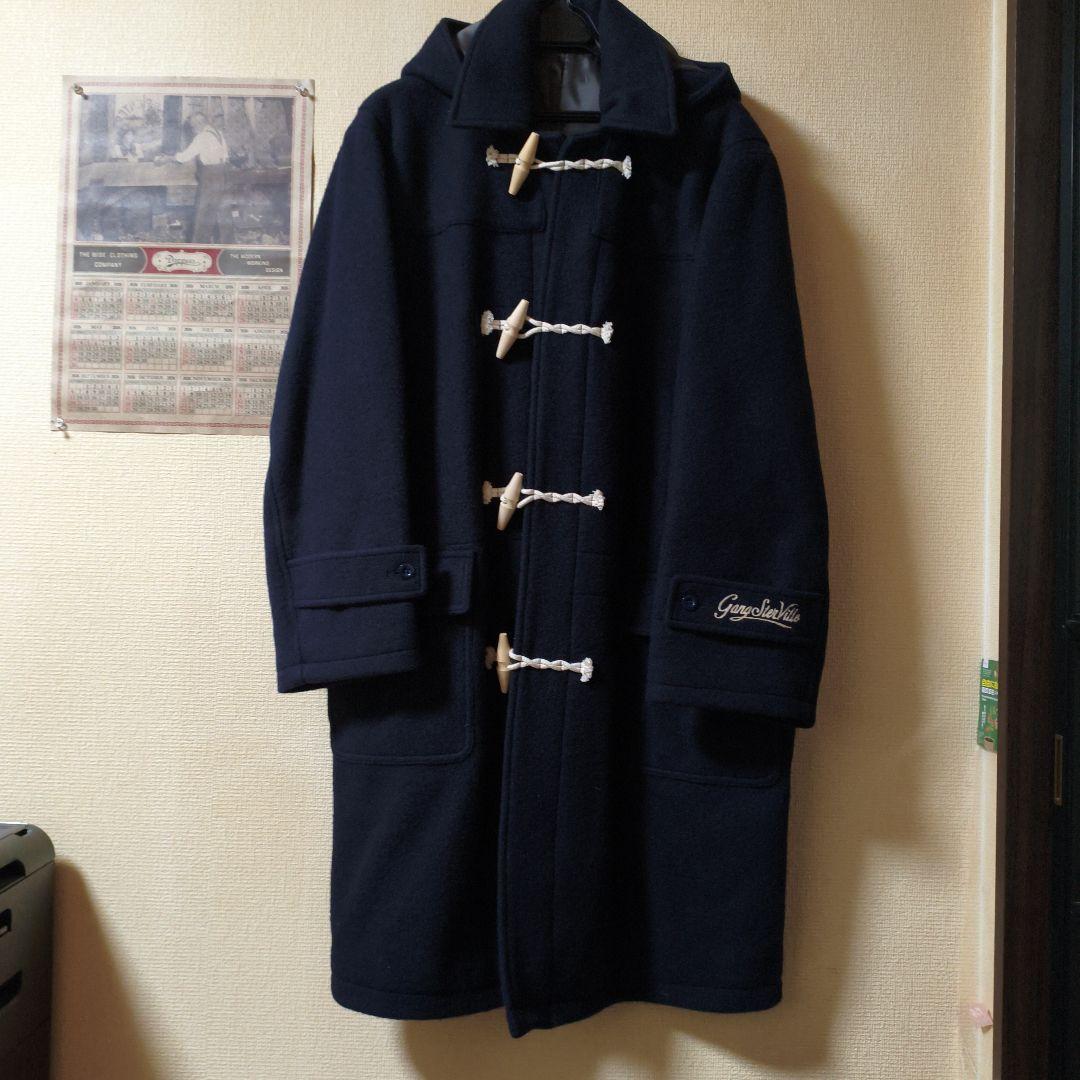 【新品】GLAD HAND　GangSterVille ダッフルコート ネイビー