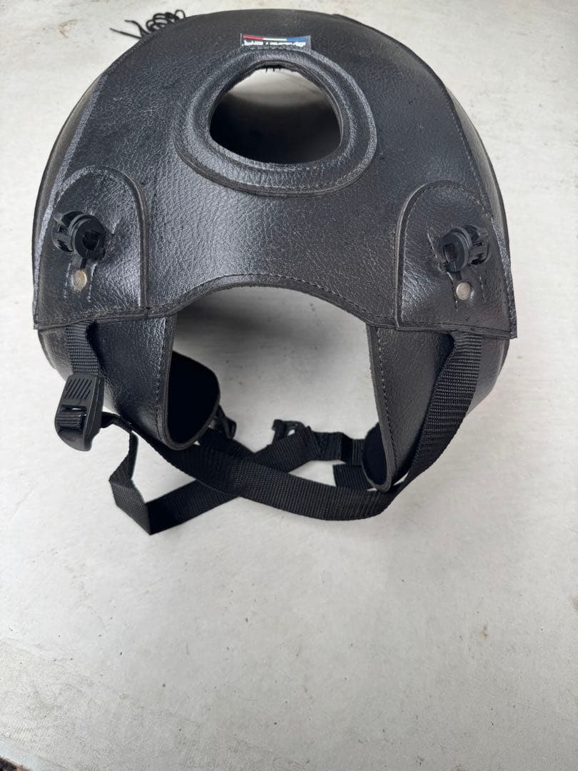 【Yoshiaki さま専用】エストレヤ　タンクカバー赤黒【皮】