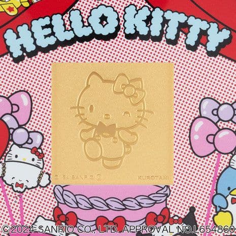 世界限定100枚！ハローキティ50周年 純金カード