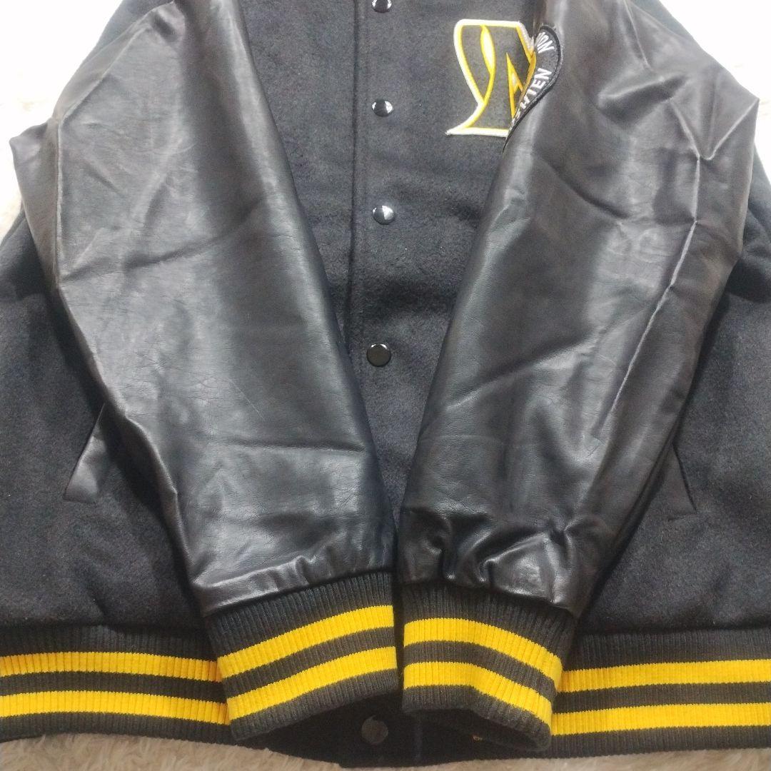 美品✨マンウィズアミッション 甲子園ライブ限定 スタジャン S キルティング 黒