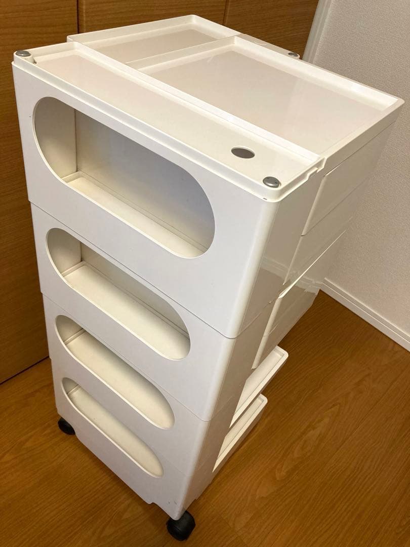 Boby Wagon ボビーワゴン 4段　ホワイト