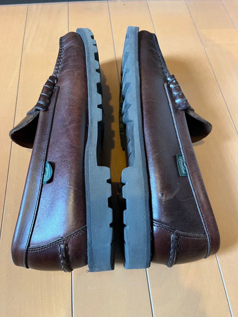 【パラブーツ】コローレイド　CORAUX RAID ローファーUK-8