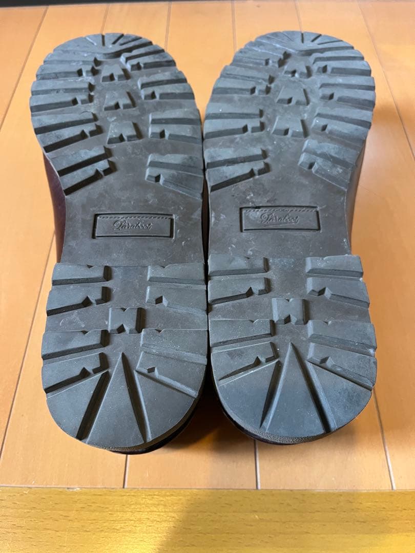 【パラブーツ】コローレイド　CORAUX RAID ローファーUK-8