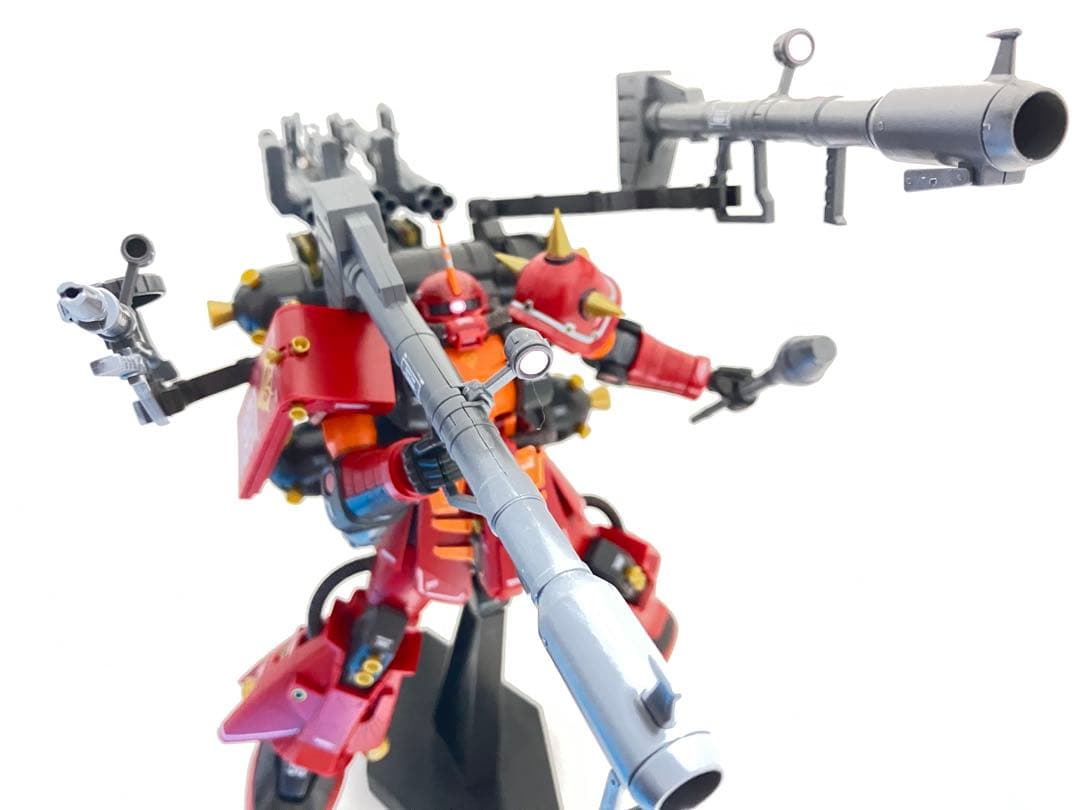 【完成作品】HG 高機動型ザクサイコ•ザクアニメカラー版　サンダーボルト