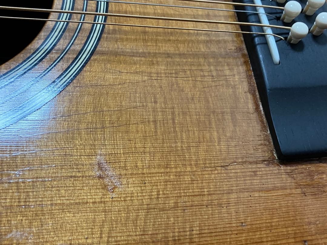 YAMAHA FG-630 12弦ギター　グリーンラベル　ジャンク品