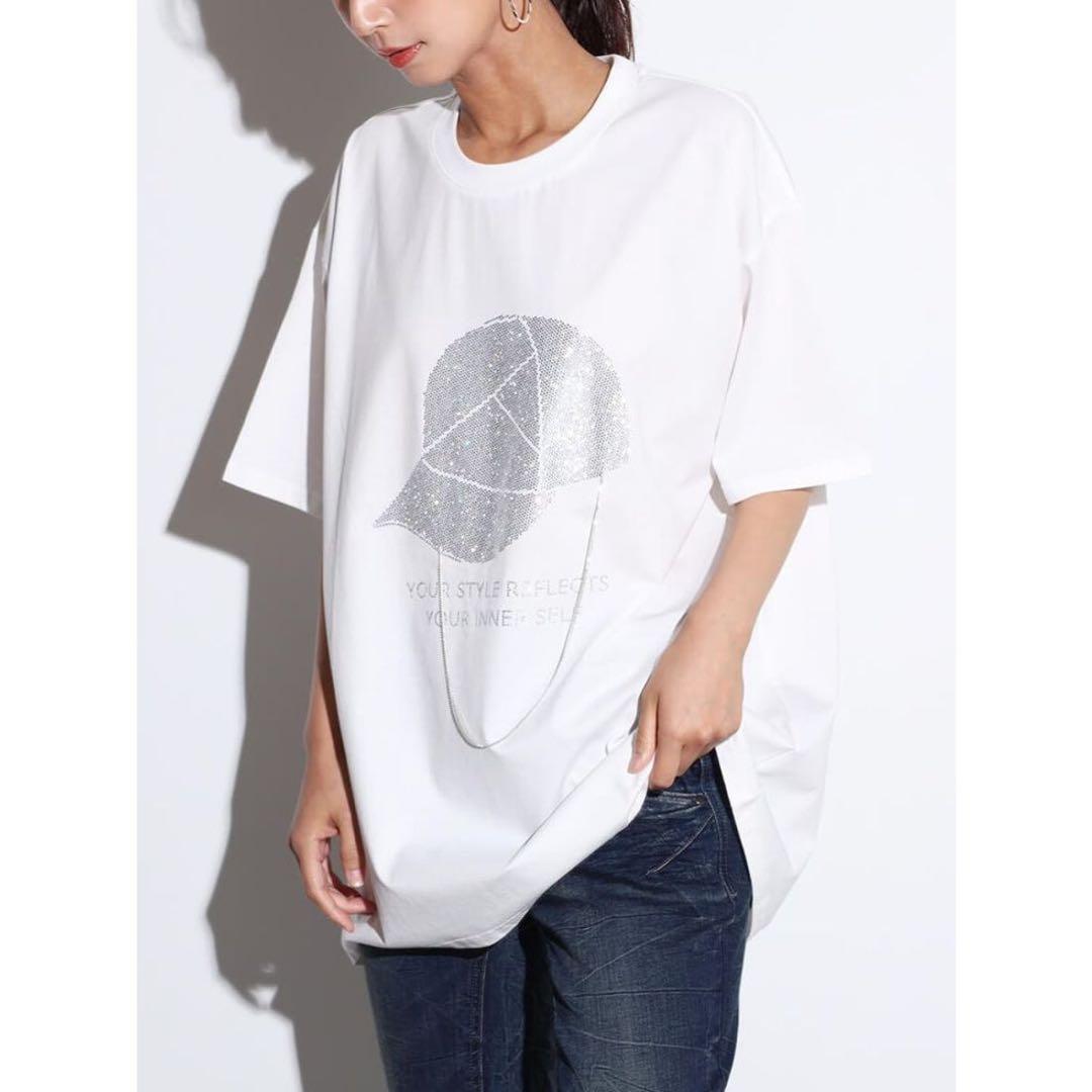 SCOTCLUB（スコットクラブ） ネックレスチェーンラインストーンTEE