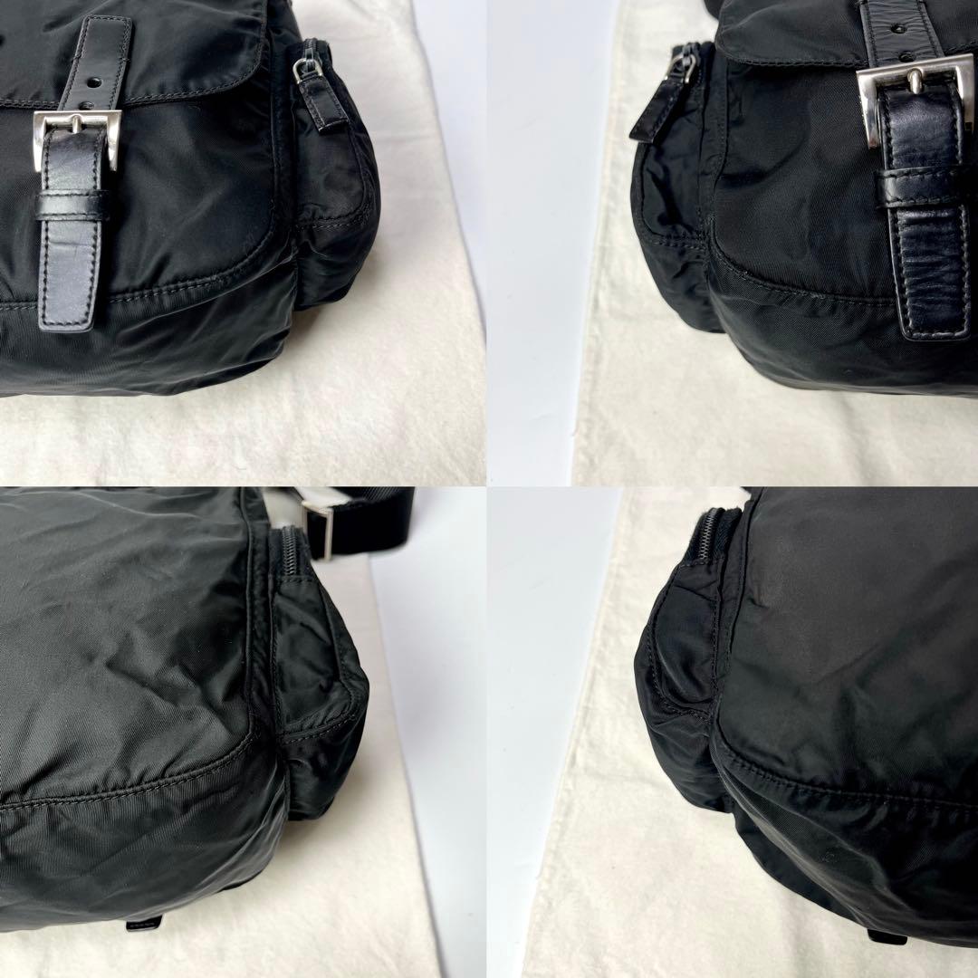 ギャラ付/極美品/入手困難✨プラダ ショルダーバッグ メッセンジャー 多ポケット