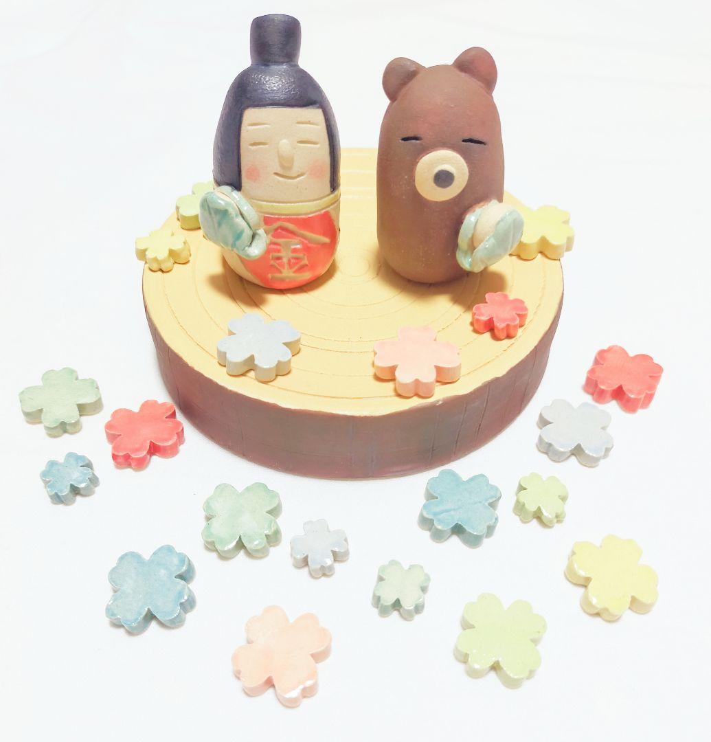 岡崎順子さんの五月人形 豆 丸太 鯉のぼり