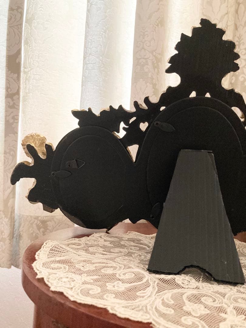 パリ蚤の市購入rococoゴールドフォトフレームフランス蚤の市