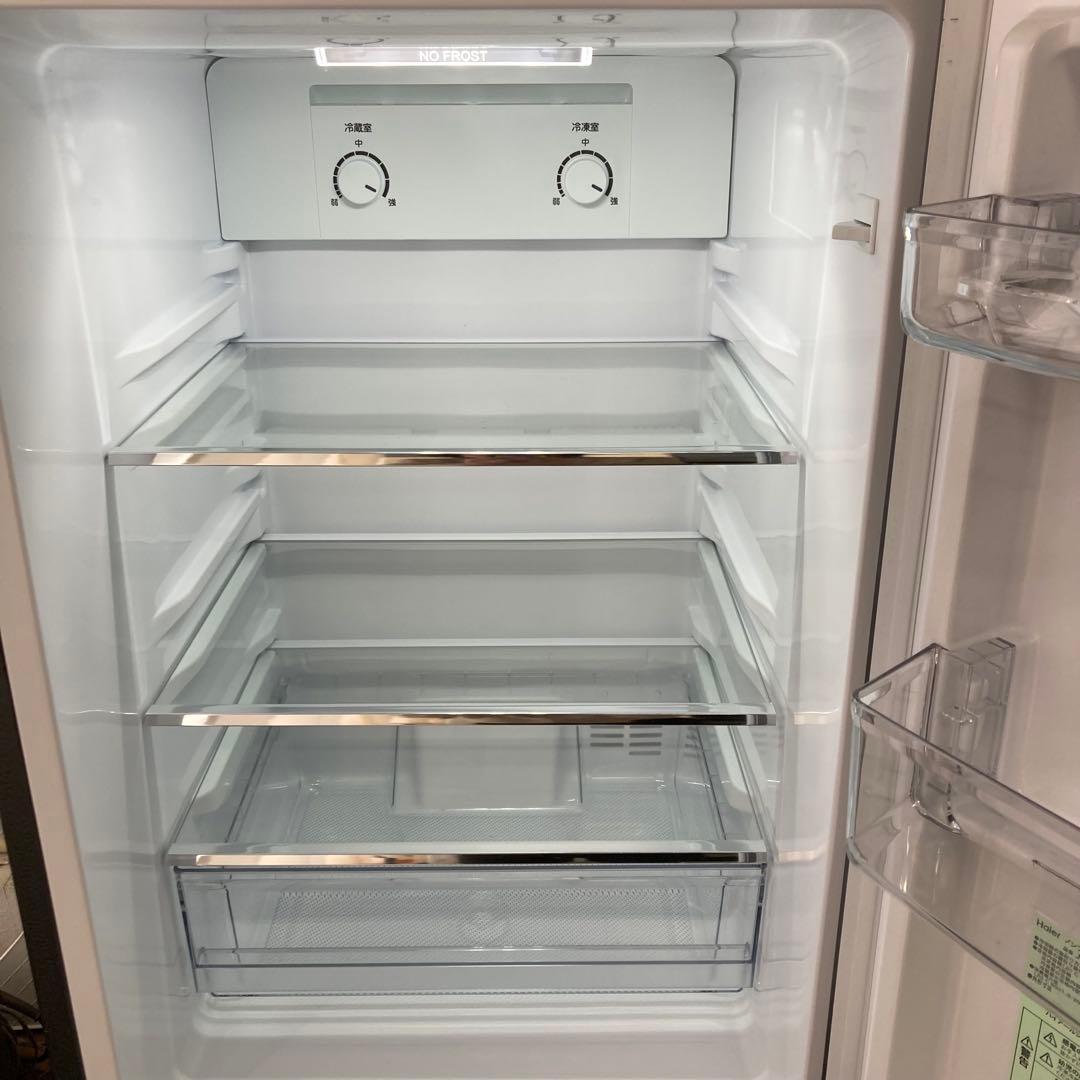 Haier 冷蔵庫 2ドア アッシュブラック 右開き175L JR-F18KS