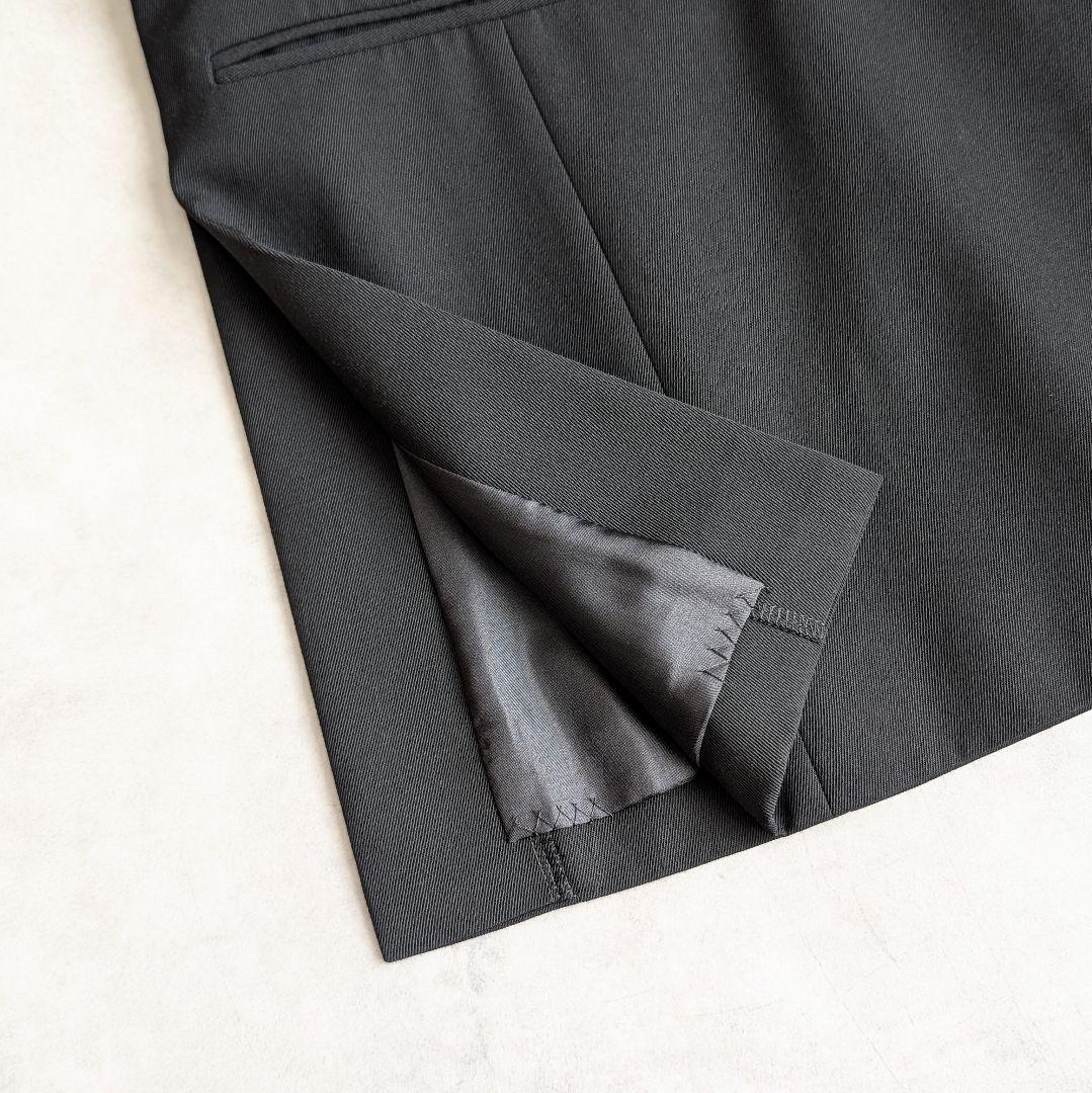 ADORE クリアツイルブラウス アドーア ブラック ノーカラージャケット