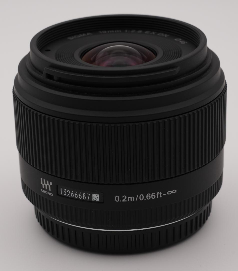 【美品】SIGMA ART 19mm F2.8 DN マイクロフォーサーズ
