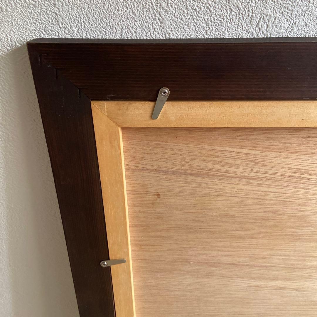 ダークブラウンB2サイズ 木製ポスターフレーム