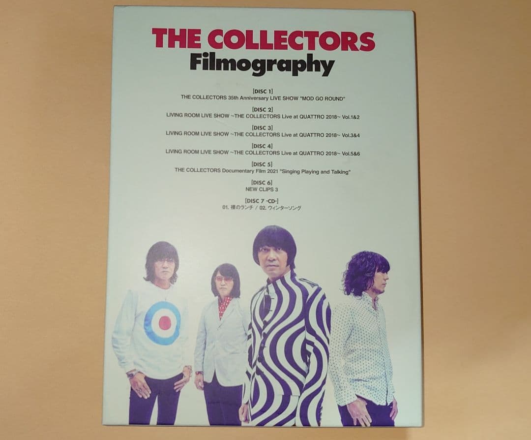 ミュージック THE COLLECTORS Filmography DVD-BOX