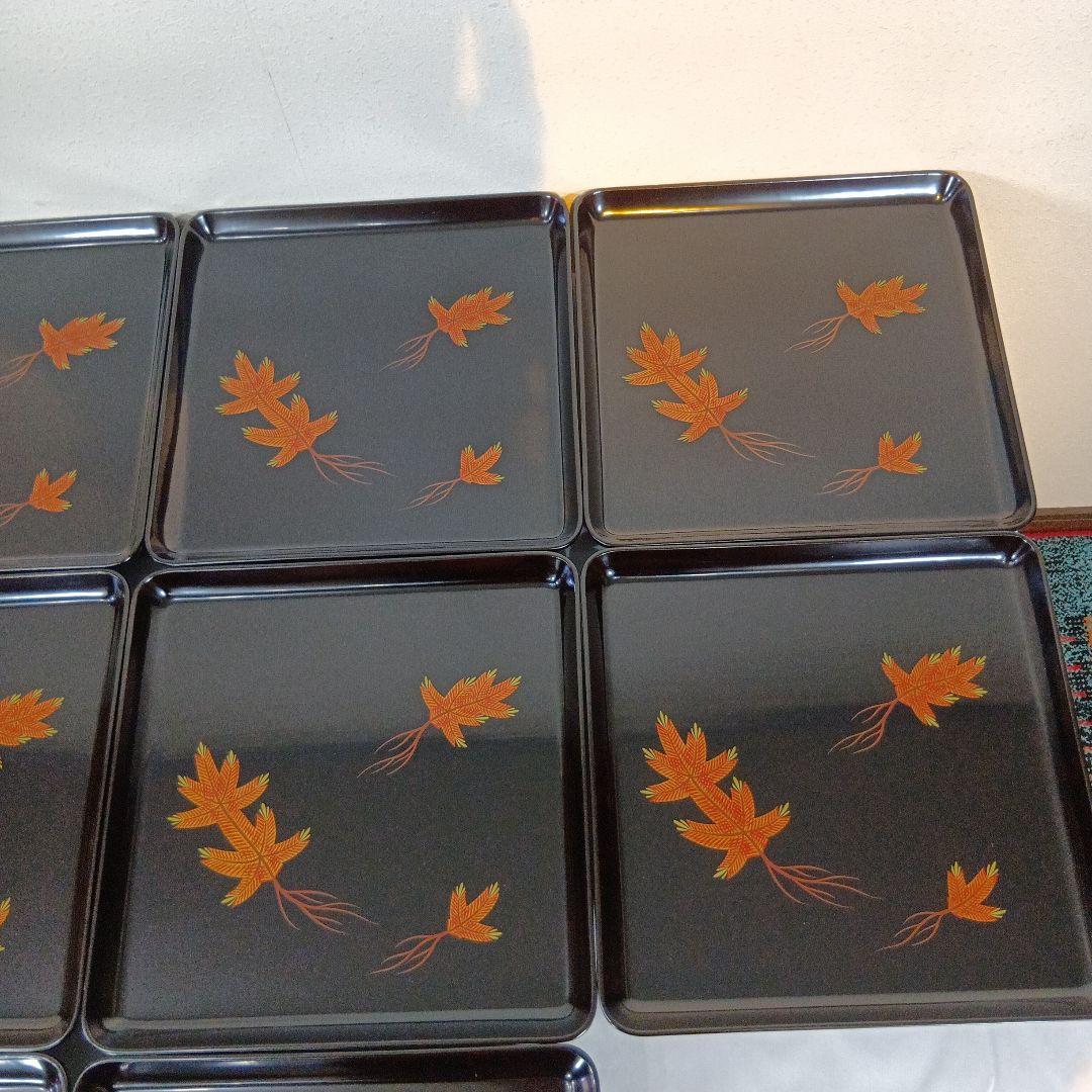 最終値下げ輪島塗　時代物　蒔絵二ノ膳10客　　 共箱