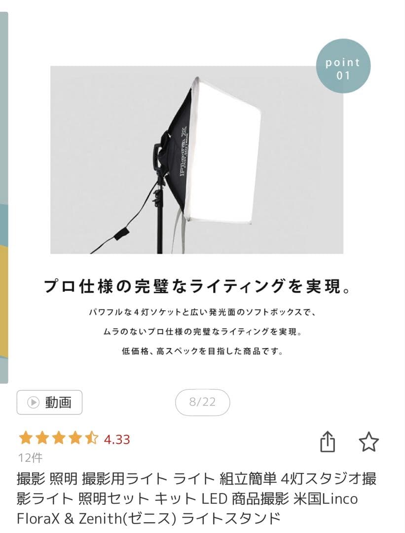 LINCO Inc. FloraX & Zenith LEDライトセット