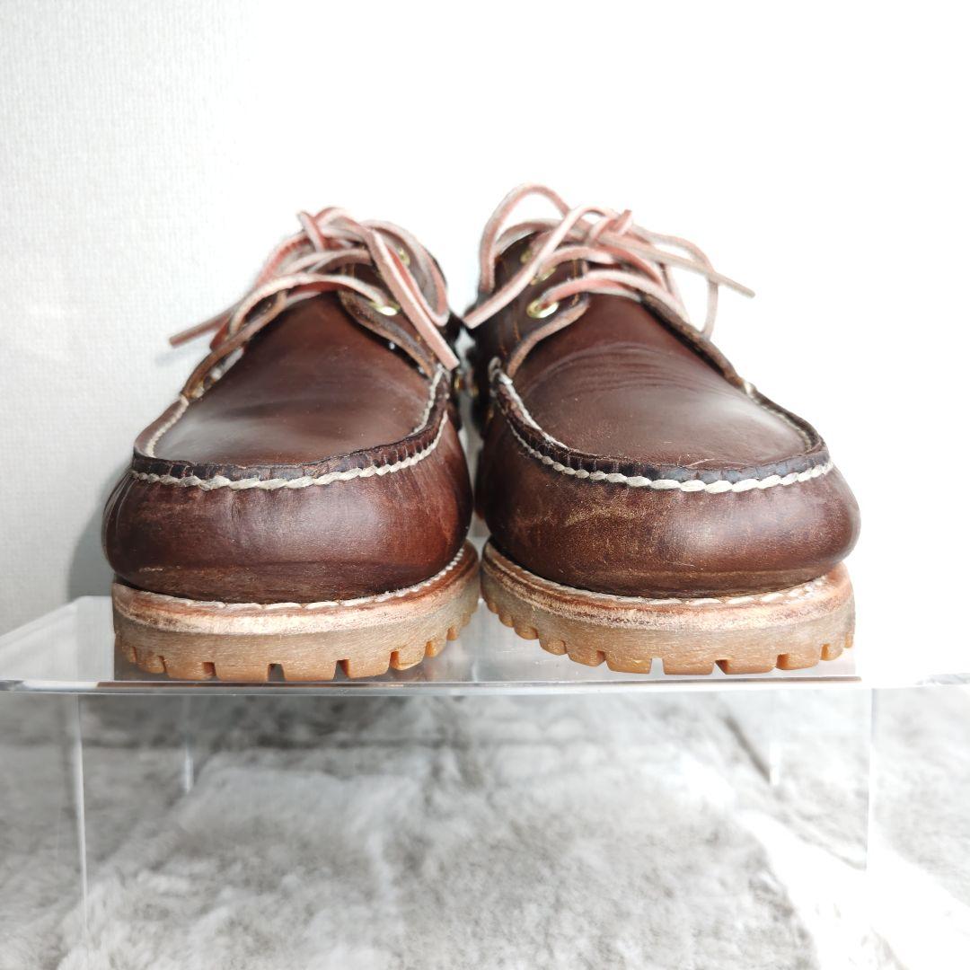 美品✨️ Timberland 28.0 デッキシューズ 3eye モカシン