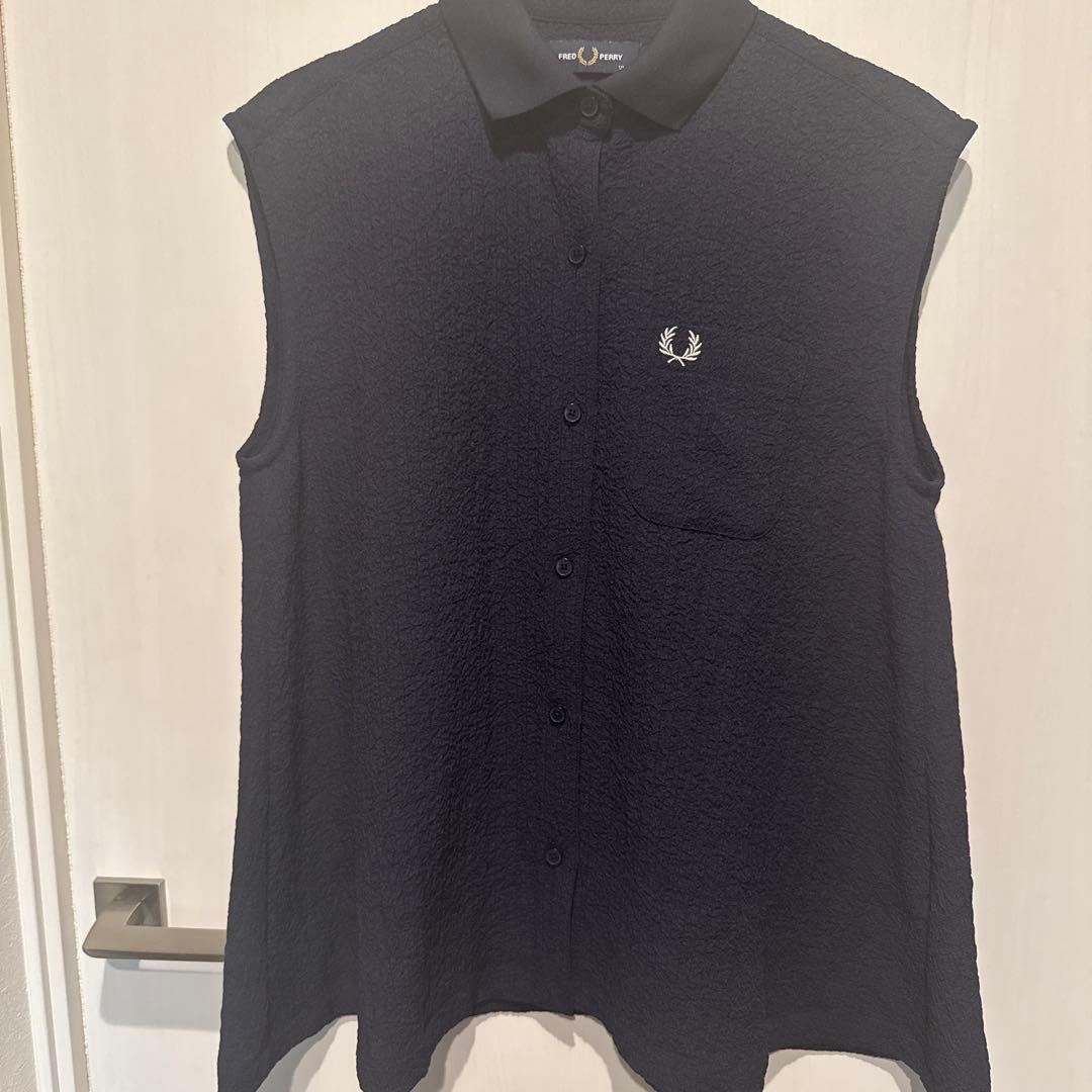 FREDPERRY別注RayBEAMS ノースリーブシャツ