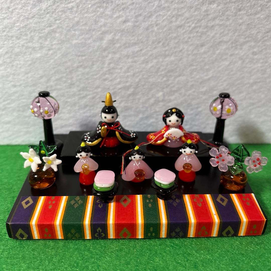 パキラ　ガラス細工　ミニチュア