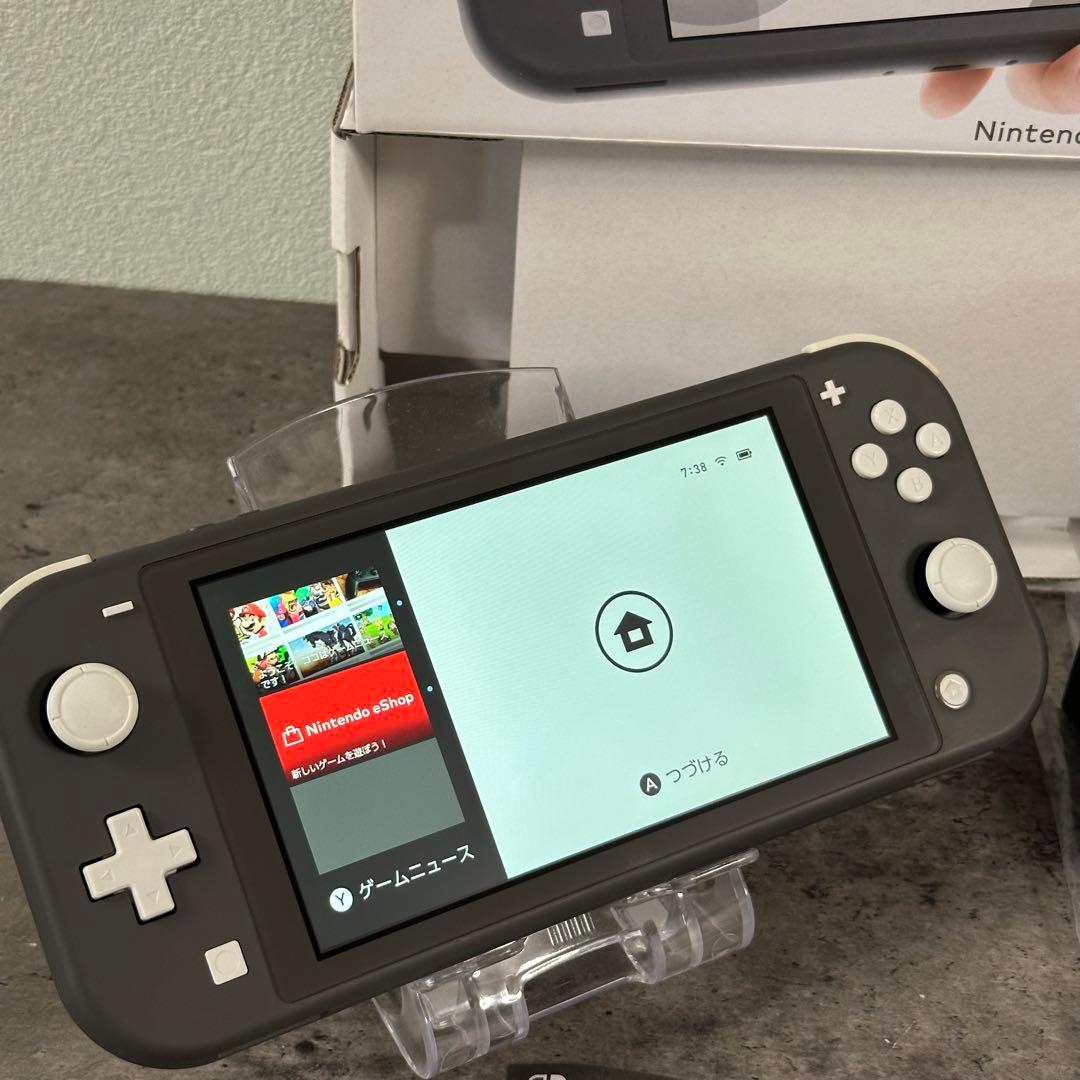 Nintendo Switch Lite グレー 付属品完備