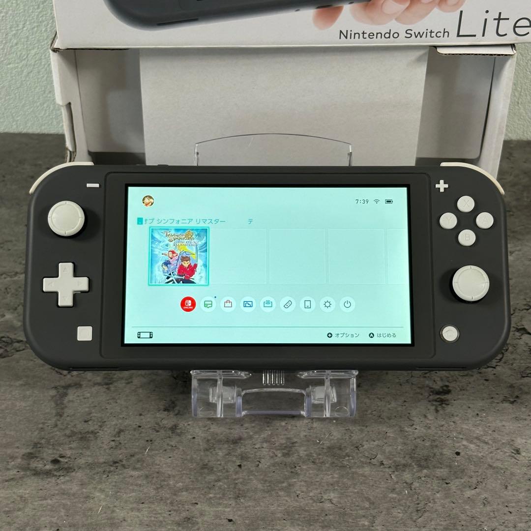 Nintendo Switch Lite グレー 付属品完備